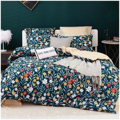 Комплект постельного белья СИТРЕЙД L352, размер Семейный, сатин делюкс (100% египетский хлопок), наволочки 50х70 и 70x70 по 2 шт.