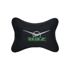 Подушка на подголовник алькантара Чёрная UAZ Vital Technologies