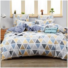 Комплект постельного белья СИТРЕЙД L402, размер Семейный, сатин делюкс (100% египетский хлопок), наволочки 50х70 и 70x70 по 2 шт.