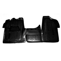 Ковры салонные модельные (передние, высокий борт, 3D с подпятником) Aileron 61523