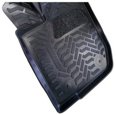 Ковры салонные модельные (высокий борт, 3D с подпятником) Aileron 61234 Nissan Almera G15 [2012-2018] (G11)