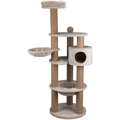 Домик для кошки Nigella, 177 см, светло-серый Trixie