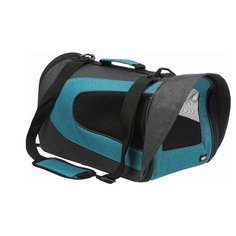 Переноска Alina, 27 х 27 х 52 см, антрацит/петроль Trixie