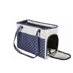 Переноска Bonny, 20 х 29 х 40 см, синий/серый Trixie
