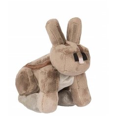 Мягкая игрушка Серый кролик Rabbit из Майнкрафт 18 см Mojang