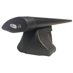 Комплект багажника на крышу Amos ALFA (дуга Крыло 120см, с замком, чёрный ) на рейлинги AmosALFA+AmosAAL120BLACKLOCK на Audi A4 2000-2019, универсал, BMW 3 2004-2010, универсал, Chery Kimo (A1) 2007-2013, Chery Tiggo 2005-2015, Chery Tiggo 2 2017-2021 Амос