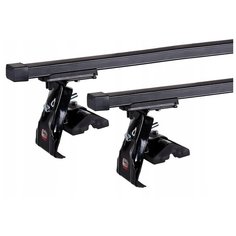 Комплект багажника на крышу Amos DROMADER D-1 (дуга 130см) AmosD1+AmosUO130 на Audi A1 2010-2018, хетчбек, Audi A3 2003-2013, хетчбек, Audi A4 2007-2016, седан (50 кг), Chery Amulet (A15) 2003-2010, седан, Chery Tiggo 2005-2015, Chevrolet Aveo 2003-20 Амос