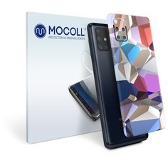 Пленка защитная MOCOLL для задней панели Samsung Galaxy M51 Цветная мозаика