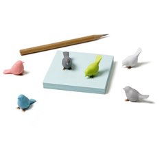 Магниты на холодильник Mini Sparrow, 6 шт. Qualy