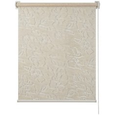 "Рулонная штора мини ПраймДекор "Королек", лен, 83х170" Prime Decor