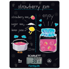 Весы Scarlett SC-KS57P90 кухонные Family Life