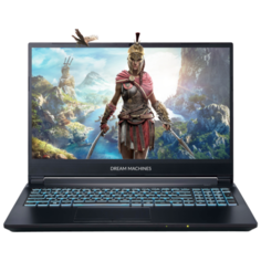Ноутбук Dream Machines G1660Ti-15RU55 (Intel i7-10750H/15.6"/1920x1080/8 GB/500GB M.2 SSD/Nvidia GTX1660Ti 6 GB/Без ОС) G1660Ti-15RU55, черный