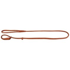 поводок-удавка waudog soft круглый (ширина 4мм, длина 183см)коричневый новинка!