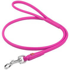 поводок waudog glamour круглый (ширина 6 мм, длина 183см) розовый