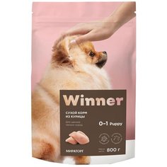 Сухой корм для щенков Winner курица 2 шт. х 1.5 кг (для мелких пород)
