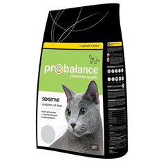 Сухой корм для кошек ProBalance с курицей, с рисом 2 шт. х 1.8 кг