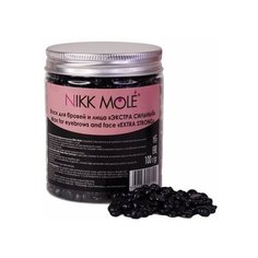 Воск для бровей и лица «Экстра сильный» 100г в гранулах Nikk Mole