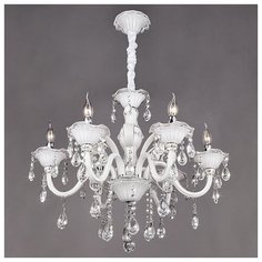 Bogates Люстра Albertina Хрустальная подвесная 6 рожков Белая