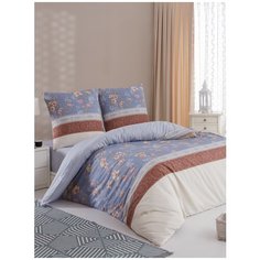 Постельное белье Karna бязь NORA Eвро