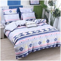 Комплект постельного белья СИТРЕЙД C489, размер 2 спальный, сатин (100% хлопок), наволочки 50х70 2 шт.