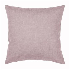 Подушка декоративная "Home&Style" 40х40см оттенок "Пудра", ткань меланж под рогожку