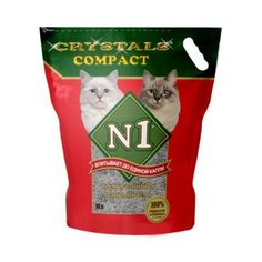 N1 комкующийся наполнитель, 5л (compact) , 4,200 кг, 22887 (2 шт)