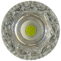 Встраиваемый светильник со светодиодной подсветкой Reluce42040-9.0-001PL MR16+LED3W CL