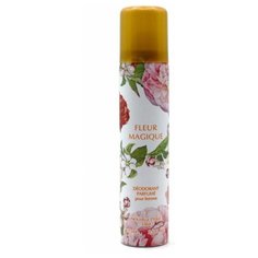 Новая заря Дезодорант парфюмированный для женщин Магический цветок Fleur Magique фруктовый, древесный, 75 мл