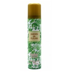 Новая заря Дезодорант парфюмированный для женщин Сад цветов Jardin de Fleurs цветочный, фруктовый, 75 мл