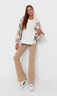 Stradivarius Футболка Из Мягкой Ткани Multicolor M