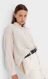 Stradivarius Ремень С Люверсами Черный 90