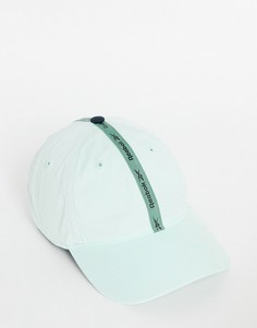 Мятная кепка с регулятором размера и тесьмой с логотипом Reebok-Зеленый цвет