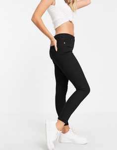 Черные джинсы Topshop Sidney-Черный цвет