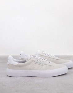 Нечисто белые кроссовки adidas Originals 3MC-Белый