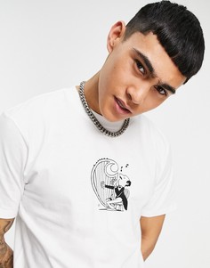 Белая футболка с принтом арфы Carhartt WIP-Белый
