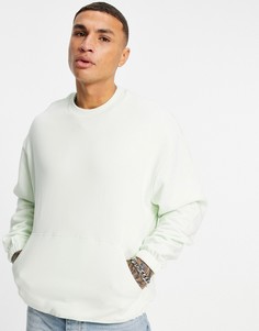 Зеленый oversized-свитшот от комплекта ASOS DESIGN-Зеленый цвет