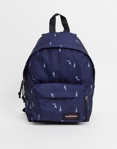 Рюкзак с принтом змеи Eastpak Orbit-Голубой