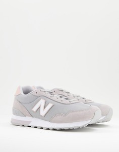 Бледно-серые кроссовки New Balance 515 Classic-Серый