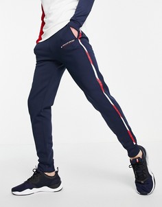 Флисовые спортивные брюки Tommy Hilfiger Sport-Темно-синий