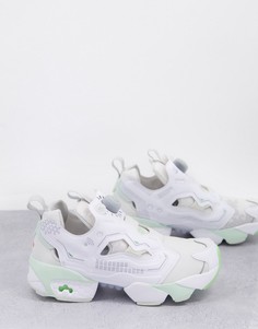 Светлые кроссовки Reebok Instapump Fury-Белый