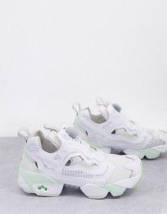 Светлые кроссовки Reebok Instapump Fury-Белый