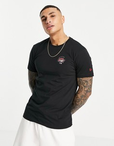 Черная футболка с принтом на груди и спине Charleston Alley Cats New Era Minor League-Черный цвет