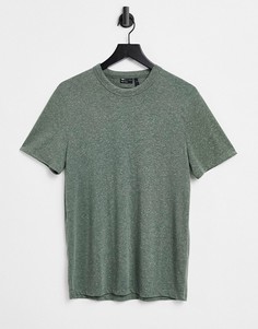 Футболка хаки ASOS DESIGN-Зеленый цвет