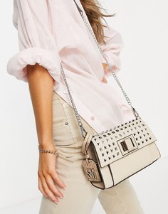 Светло-розовая сумка через плечо с декоративными заклепками Steve Madden Bstyle-Розовый цвет