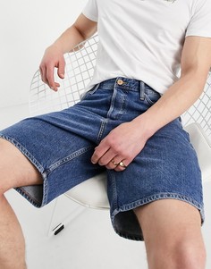 Сине-голубые шорты свободного кроя Jack & Jones Intelligence Tony-Голубой