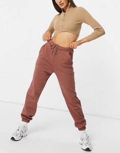 Оversized-джоггеры коньячно-коричневого цвета (от комплекта) ASOS DESIGN-Коричневый цвет