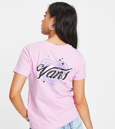 Розовая футболка с круглым вырезом Vans Better Together Airbrush Basic – эксклюзивно для ASOS-Фиолетовый цвет