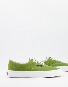 Зеленые кеды Vans UA Era-Зеленый цвет