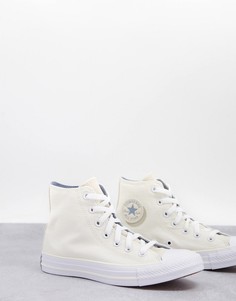 Кроссовки кремового цвета Converse Chuck Taylor-Белый