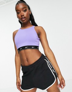 Фиолетовый кроп-топ Reebok Training-Фиолетовый цвет